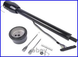 Replacement for GM 32 Black Tilt Steering Column Floor Shift with 9 Hole Whee