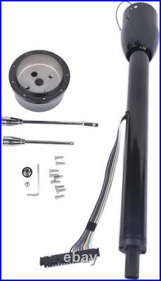 Replacement for GM 32 Black Tilt Steering Column Floor Shift with 9 Hole Whee