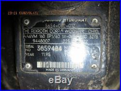 Rexroth Corp Hydromat 13 Spline Piston Motor AA6VM 160 EP1/60 1-3/4