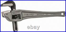 Ridgid 18 Aluminum Offset Pipe Wrench 2-1/2 Pipe Capacity