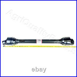 Rotary Cutter drive-line assembly PTO shaft with 1-3/8 6 spline and ½ shear bolt
