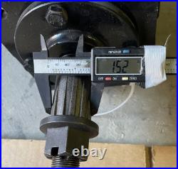 Rotary cutter gearbox spline one end straight the other 1034577
