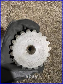 SGW Splined Shaft 1/2, 30847-1 570017, Hardened Steel, Silver