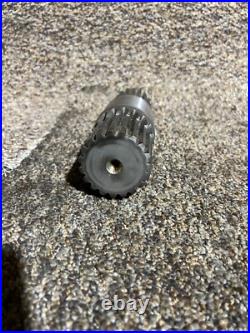 SGW Splined Shaft 1/2, 30847-1 570017, Hardened Steel, Silver