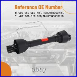Series 1 PTO Drive Shaft T1-680 1 3/8 6 Spline Both Ends 26.8-35.4 PTO Shaft