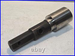 Shaft Adapter 2-1/4 16 Spline to 2 inch Hex 14-3/4 Long 3-3/4 Diameter