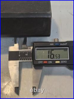 Shaft Adapter 2-1/4 16 Spline to 2 inch Hex 14-3/4 Long 3-3/4 Diameter