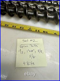 Spline Drive Concrete Rotary Hammer Drill Bits 5/8,7/8, 1, 1-1/2 Germany #2