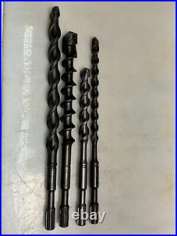 Spline Drive Concrete Rotary Hammer Drill Bits Germany 1-1/8, 1-3/8, 1, 3/4