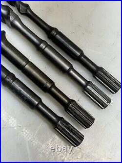 Spline Drive Concrete Rotary Hammer Drill Bits Germany 1-1/8, 1-3/8, 1, 3/4