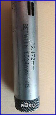 Spline Head 22.472mm Between 1.524mm Pins Fowler Bowers Anvil for XT Holemike