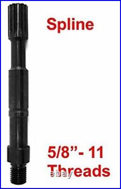 Spline adapter for hammer drill with core bit for masonry, reinforced concrete
