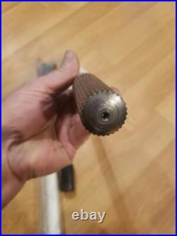 Splined Axel Shaft 28 Spline W 3 3/4 Splines 1 3/16 Diameter 23 3/8 Long. (D)