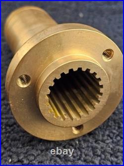 Splined Hub With Flange, Brass 1.19 x 1.14 11031490