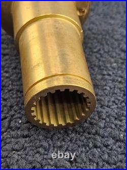 Splined Hub With Flange, Brass 1.19 x 1.14 11031490