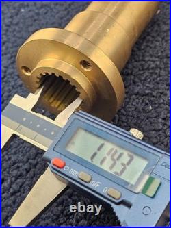 Splined Hub With Flange, Brass 1.19 x 1.14 11031490