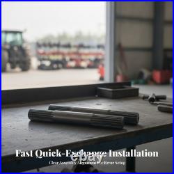 Splined Shaft Symmetrical Metal Shaft with Splines for Dealers
