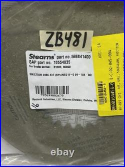 Stearns Brake 566841400 Friction Disc Kit Splined 8-004-104-00 New