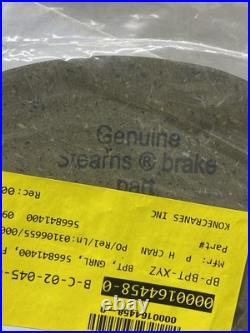 Stearns Brake 566841400 Friction Disc Kit Splined 8-004-104-00 New