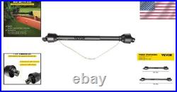 Sturdy 6 Spline PTO Shaft 1-3/8, 43-61 Adjustable Length for Maximum Torque