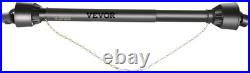 Sturdy 6 Spline PTO Shaft 1-3/8, 43-61 Adjustable Length for Maximum Torque