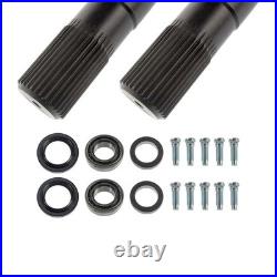 TEN Factory MG22136 Bolt Pattern Spline Drive Axle Shaft Assembly for Dana 44