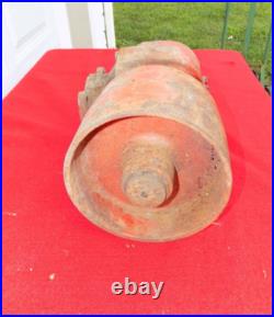 TRACTOR IMPLEMENT PTO 90 Degree Gearbox 6 1/2 Flat Belt Pulley 6 SPLINE INPUT
