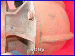 TRACTOR IMPLEMENT PTO 90 Degree Gearbox 6 1/2 Flat Belt Pulley 6 SPLINE INPUT