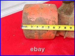 TRACTOR IMPLEMENT PTO 90 Degree Gearbox 6 1/2 Flat Belt Pulley 6 SPLINE INPUT