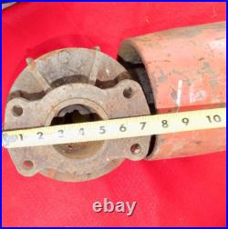 TRACTOR IMPLEMENT PTO 90 Degree Gearbox 6 1/2 Flat Belt Pulley 6 SPLINE INPUT