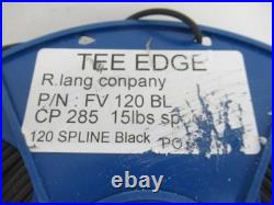 Tee Edge FV120BL, 120 Spline Black Spline