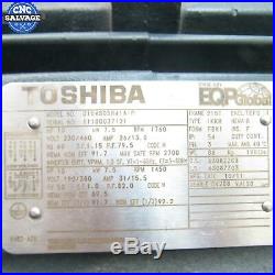 Toshiba 10HP Electric Motor 0104SDSR41A-P