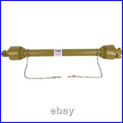 Tractor PTO Shaft Series 4 43-70.5 1-3/8 6 Splines No Slip Clutch Yellow