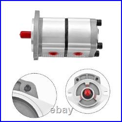 Two-Section Hydraulic Gear Pump For AGT Skid Steer Loader KTT23 PGP51088G3LP New