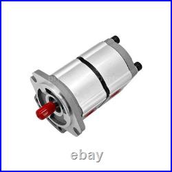 Two-Section Hydraulic Gear Pump For AGT Skid Steer Loader KTT23 PGP51088G3LP New