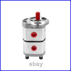 Two-Section Hydraulic Gear Pump For AGT Skid Steer Loader KTT23 PGP51088G3LP New