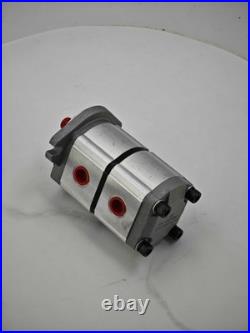 Two-Section Hydraulic Gear Pump For AGT Skid Steer Loader KTT23 PGP51088G3LP New