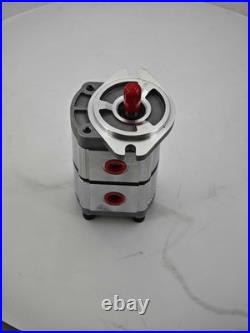 Two-Section Hydraulic Gear Pump For AGT Skid Steer Loader KTT23 PGP51088G3LP New