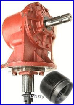 Universal Fit 75HP Rotary Cutter Gearbox 6 Spline Input shaft 11RATIO