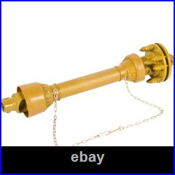 VEVOR PTO Shaft, 1-3/8 PTO Drive Shaft, 6 Spline Both Ends PTO Driveline Shaft