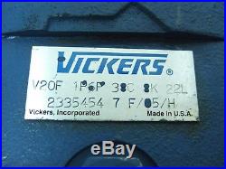 VICKERS VANE PUMP V20 1P6P38C, Splined Shaft, NPT, 6 gpm NEW Hydraulic Steering