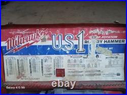 Vintage MILWAUKEE 5347 ROTARY HAMMER SPLINE DRIVE WORKING