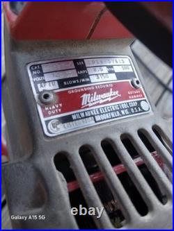 Vintage MILWAUKEE 5347 ROTARY HAMMER SPLINE DRIVE WORKING
