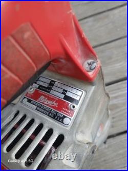 Vintage MILWAUKEE 5347 ROTARY HAMMER SPLINE DRIVE WORKING