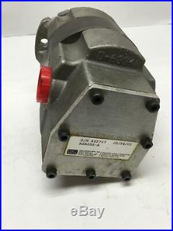 Von Ruden RSA05S-A Rol-Seal Hydraulic Motor, 5 cu. In, Spline Shaft, 2000 psi