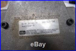 Von Ruden RSC06S-A Rol-Seal Hydraulic Motor 6 Cu. In. 14 Tooth 12/24 Pitch Spline