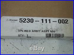 Warner Electric 5230-111-002 Splined Armt Assy 500 Factory Sealed