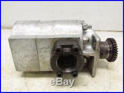 W-B 41201 4330 Tandem Hydraulic Gear Pump 1-1/4 Shaft 14 Spline 2 Inlet