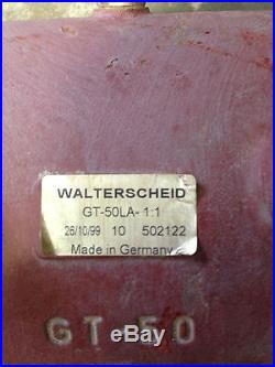 Walterscheid Right angle gear box 11 6 spline shaft
