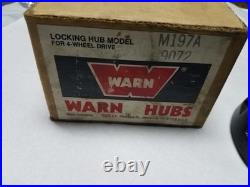 Warn 9072 M197a 19 Spline Locking Hubs Chevy Dodge Ford Jeep Gmc Nib